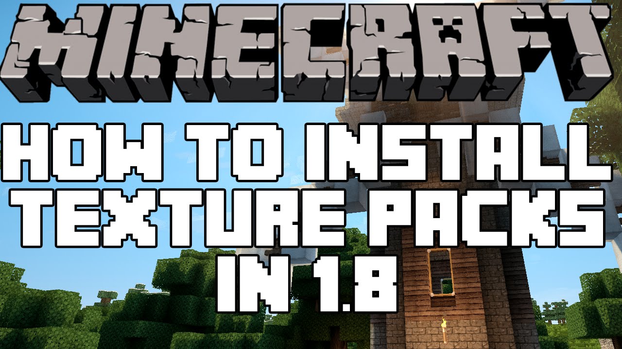 how to apply texture pack minecraft